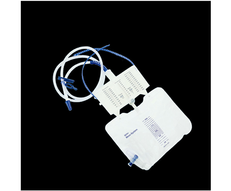 Urine meter drainage bag (4 chambers)