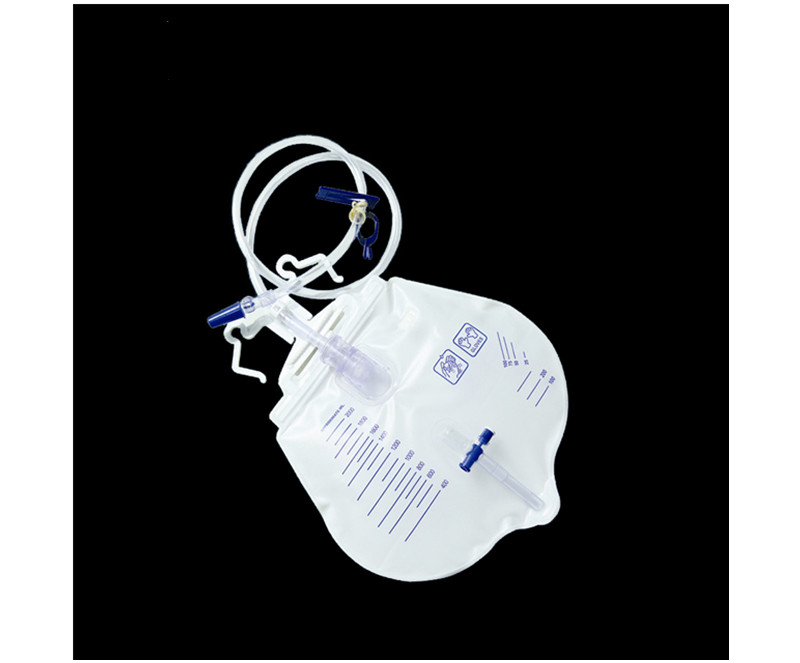Luxury Urinary Drainage Bag with reinforced double hanger and rope