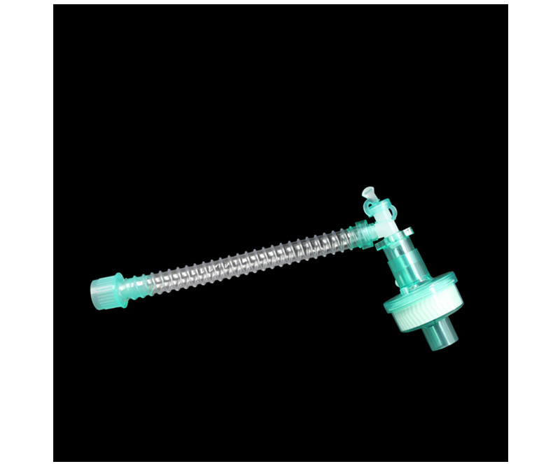 HME with catheter mount -smoothbore
