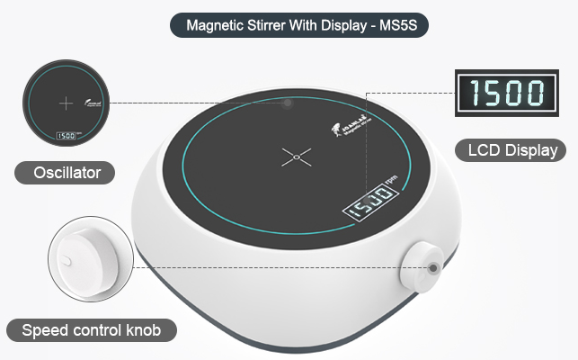 MS5/MS5S/MS5C Mini Magnetic Stirrer