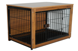 steel wooden cage