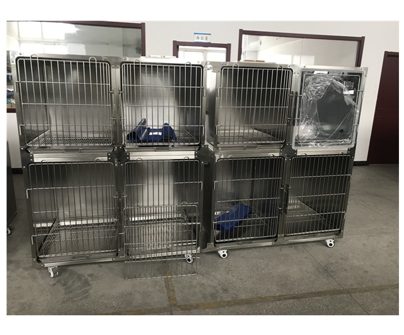Veterinarians Double 8 Cat Cages