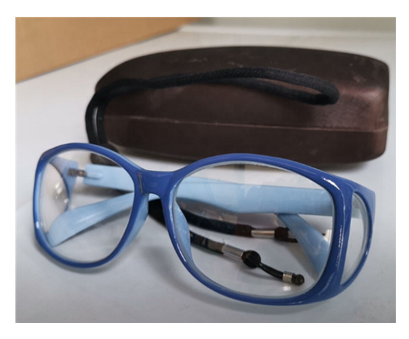 x-ray lead dental protection glasses