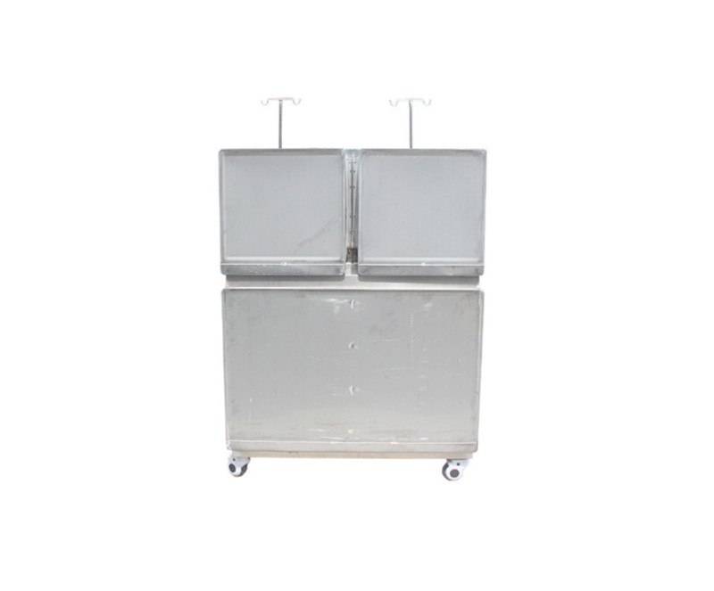 Stainless Metal Vet Double 4 Cages