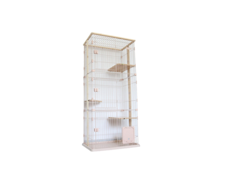 solid wood cat cage