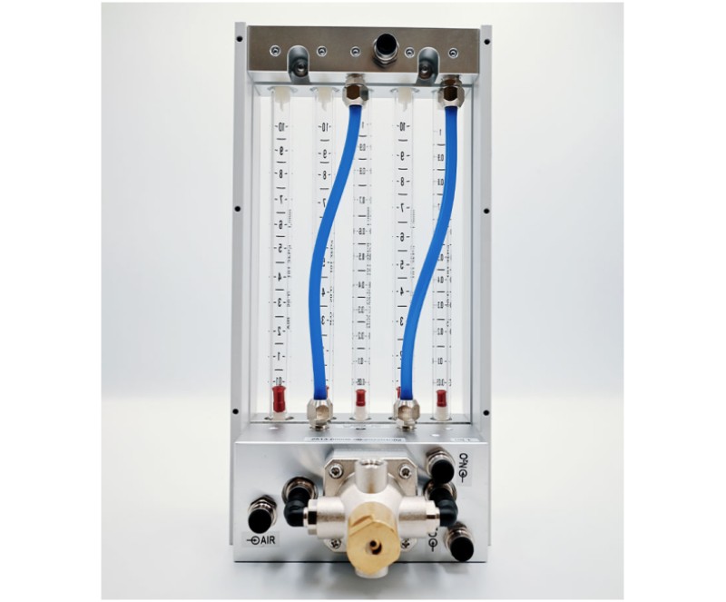 Flowmeter O₂ N₂O AIR Five tube